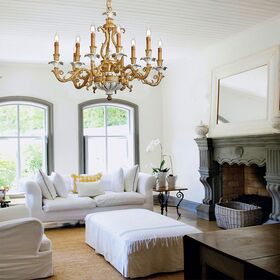 ΚΛΑΣΙΚΆ ΦΩΤΙΣΤΙΚΆ < ΙΤΑΛΙΚΆ POSSONI >   CHANDELIER FINISH  002-008    9XMAX42W E14 - ΚΡΕΜΑΣΤΆ ΦΩΤΙΣΤΙΚΆ