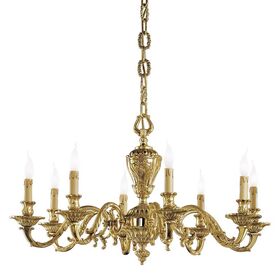 ΚΛΑΣΙΚΆ ΦΩΤΙΣΤΙΚΆ < ΙΤΑΛΙΚΆ POSSONI >   CHANDELIER FINISH  002-008    6XMAX42W E14 - ΚΡΕΜΑΣΤΆ ΦΩΤΙΣΤΙΚΆ