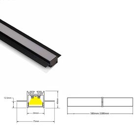 TRIMLESS PROFILE 34MM 226CM ON/OFF ZAMPELIS LIGHTS 33226O