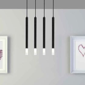 ΜΟΝΤΈΡΝΑ ΦΩΤΙΣΤΙΚΆ ΜΊΝΙΜΑΛ > ΚΡΕΜΑΣΤΆ ΟΡΟΦΉΣ >  PENDANT LIGHT G9, LED 3 LIGHT PENDANT BAR LENGTH 70 CM - ΟΡΟΦΉΣ ΦΩΤΙΣΤΙΚΆ 