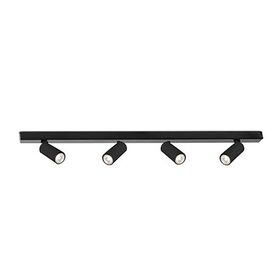 ΣΠΟΤ ΕΠΙΤΟΊΧΙΑ  ΜΊΝΙΜΑΛ >  SPOTLIGHT 4 SPOTLIGHTS BAR LENGTH 100 CM METAL GU10, LED - ΚΡΕΜΑΣΤΆ ΦΩΤΙΣΤΙΚΆ