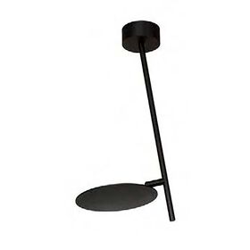 ΜΟΝΤΈΡΝΑ ΦΩΤΙΣΤΙΚΆ ΜΊΝΙΜΑΛ > ΟΡΟΦΉΣ >  CEILING SINGLE LIGHT - BLACK HEIGHT 42 CM WIDTH 23 CM ALUMINIUM AND ACRYLIC 9W LED 3000K, 900 LM - ΚΡΕΜΑΣΤΆ ΦΩΤΙΣΤΙΚΆ