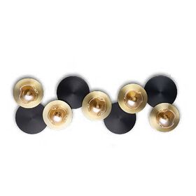 ΜΟΝΤΈΡΝΑ ΦΩΤΙΣΤΙΚΆ ΜΊΝΙΜΑΛ > ΟΡΟΦΉΣ >  CEILING 5 LIGHTS HEIGHT 10 CM WIDTH 31,5 CM LENGTH 75 CM METAL AND GLASS G9, LED - ΤΟΊΧΟΥ ΦΩΤΙΣΤΙΚΆ 