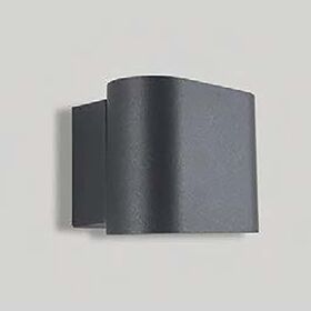 WALL OUTDOOR  LIGHT  HEIGHT 10 CM WIDTH 12 CM DINSTANCE FROM WALL 10 CM ALUMINIUM 12W LED 3000K, 960 LM IP 54
