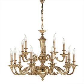 ΚΛΑΣΙΚΆ ΦΩΤΙΣΤΙΚΆ < ΙΤΑΛΙΚΆ POSSONI >   CHANDELIER FINISH  002-008    15XMAX42W E14 - ΚΡΕΜΑΣΤΆ ΦΩΤΙΣΤΙΚΆ