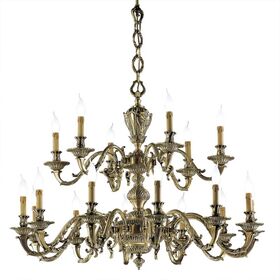 ΚΛΑΣΙΚΆ ΦΩΤΙΣΤΙΚΆ < ΙΤΑΛΙΚΆ POSSONI >   CHANDELIER FINISH  002-008    18XMAX42W E14 - ΚΡΕΜΑΣΤΆ ΦΩΤΙΣΤΙΚΆ