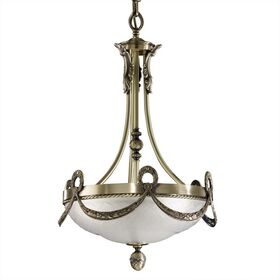 ΚΛΑΣΙΚΆ ΦΩΤΙΣΤΙΚΆ < ΙΤΑΛΙΚΆ POSSONI >   CHANDELIER WITH GLASS FINISH  002-008    3XMAX42W E14 - ΚΡΕΜΑΣΤΆ ΦΩΤΙΣΤΙΚΆ
