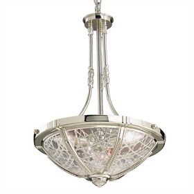 ΚΛΑΣΙΚΆ ΦΩΤΙΣΤΙΚΆ < ΙΤΑΛΙΚΆ POSSONI >   GOLD PLATED FINISH CHANDELIER WITH CRYSTAL FINISH  006    6XMAX42W E14 - ΚΡΕΜΑΣΤΆ ΦΩΤΙΣΤΙΚΆ
