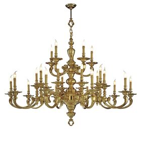 ΚΛΑΣΙΚΆ ΦΩΤΙΣΤΙΚΆ < ΙΤΑΛΙΚΆ POSSONI >   POLISH BRASS FINISH CHANDELIER FINISH  007    25XMAX42W E14 - ΚΡΕΜΑΣΤΆ ΦΩΤΙΣΤΙΚΆ