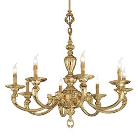 ΚΛΑΣΙΚΆ ΦΩΤΙΣΤΙΚΆ < ΙΤΑΛΙΚΆ POSSONI >   POLISH BRASS FINISH CHANDELIER FINISH  007    25XMAX42W E14 - ΚΡΕΜΑΣΤΆ ΦΩΤΙΣΤΙΚΆ