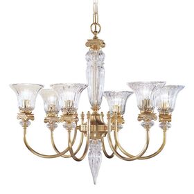 ΚΛΑΣΙΚΆ ΦΩΤΙΣΤΙΚΆ < ΙΤΑΛΙΚΆ POSSONI >   SATIN GOLD PLATED FINISH CHANDELIER WITH CRYSTAL FINISH  033    6XMAX42W E14 - ΚΡΕΜΑΣΤΆ ΦΩΤΙΣΤΙΚΆ