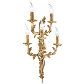 ΚΛΑΣΙΚΆ ΦΩΤΙΣΤΙΚΆ < ΙΤΑΛΙΚΆ POSSONI >   WALL LIGHT FINISH  002-005    5XMAX42W E14 - ΤΟΊΧΟΥ ΦΩΤΙΣΤΙΚΆ 