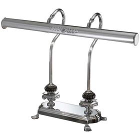 ΚΛΑΣΙΚΆ ΦΩΤΙΣΤΙΚΆ < ΙΤΑΛΙΚΆ POSSONI >   CHROME FINISH TABLE LAMP WITH BLACK CRYSTAL FINISH  035    3XMAX28W E14 - ΓΡΑΦΕΊΟΥ ΦΩΤΙΣΤΙΚΆ 
