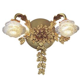 ΚΛΑΣΙΚΆ ΦΩΤΙΣΤΙΚΆ < ΙΤΑΛΙΚΆ POSSONI >   WALL LIGHT WITH GLASS FINISH  002-008    2XMAX28W E14 - ΤΟΊΧΟΥ ΦΩΤΙΣΤΙΚΆ 