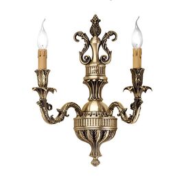ΚΛΑΣΙΚΆ ΦΩΤΙΣΤΙΚΆ < ΙΤΑΛΙΚΆ POSSONI >   WALL LIGHT FINISH  002-008    2XMAX42W E14 - ΤΟΊΧΟΥ ΦΩΤΙΣΤΙΚΆ 