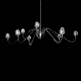 ΝΕΟΚΛΑΣΙΚΆ ΦΩΤΙΣΤΙΚΆ ΧΕΙΡΟΠΟΊΗΤΑ > MINIMAL DITS >  ΚΡΕΜΑΣΤΌ ACC ΠΟΛΎΦΩΤΟ 9Φ ΆΝΩ CRYSTALS SWAROVSKI - ΚΡΕΜΑΣΤΆ ΦΩΤΙΣΤΙΚΆ