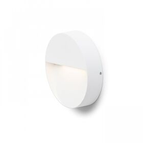 AQILA R ΕΠΙΤΟΊΧΙΟΣ ΛΕΥΚΌ 230V LED 6W IP54 3000K - ΤΟΊΧΟΥ ΦΩΤΙΣΤΙΚΆ 