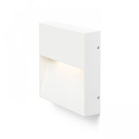 AQILA SQ ΕΠΙΤΟΊΧΙΟΣ ΛΕΥΚΌ 230V LED 6W IP54 3000K - ΤΟΊΧΟΥ ΦΩΤΙΣΤΙΚΆ 
