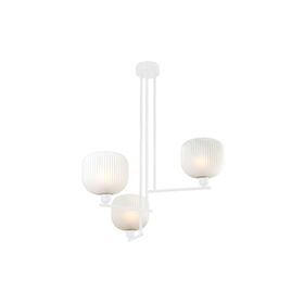 ΜΟΝΤΈΡΝΑ ΦΩΤΙΣΤΙΚΆ ΜΊΝΙΜΑΛ > ΟΡΟΦΉΣ >  CEILING 3 LIGHT BULB HOLDER 3XE14, LED 01393 OTHER DIAMETER: 60 CM MATERIAL: METAL BALL: DIAMETER 20 CM, HEIGHT 18 CM - ΜΟΝΤΈΡΝΑ ΦΩΤΙΣΤΙΚΆ