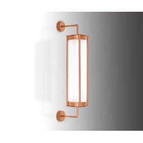 ΣΤΕΓΑΝΆ ΦΩΤΙΣΤΙΚΆ ΤΟΊΧΟΥ ΑΠΛΊΚΕΣ  OUTDOOR WALL LIGHT 01484 COPPER - ΜΟΝΤΈΡΝΑ ΦΩΤΙΣΤΙΚΆ