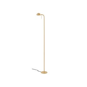 ΜΟΝΤΈΡΝΑ ΦΩΤΙΣΤΙΚΆ ΜΊΝΙΜΑΛ > ΔΑΠΈΔΟΥ >  FLOOR LIGHT METAL G9 LED 01362 GOLD HEIGHT: 140 CM BASE DIAMETER: 30 CM MATERIAL: METAL G9  - ΜΟΝΤΈΡΝΑ ΦΩΤΙΣΤΙΚΆ