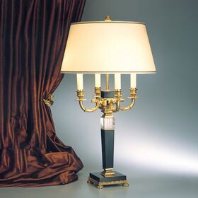 ΕΠΙΤΡΑΠΈΖΙΟ ΦΩΤΙΣΤΙΚΌ <LAUDARTE ΙΤΑΛΙΑΣ> ΑΠΌ ΧΆΛΚΙΝΑ ΧΥΤΆ ΕΠΙΧΡΥΣΩΜΈΝΟ ΑΡΧΑΊΟ ΧΡΥΣΌ 24 ΚΑΡΑΤΊΩΝ , ΜΑΡΜΆΡΙΝΗ ΒΆΣΗ ΚΑΙ ΣΤΉΛΗ, ΈΝΘΕΤΟ ΑΠΌ ΚΡΎΣΤΑΛΛΟ ΒΡΆΧΟΥ. - ΕΠΙΤΡΑΠΈΖΙΕΣ ΛΆΜΠΕΣ