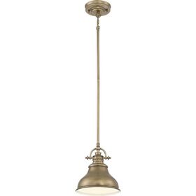 ΚΛΑΣΣΙΚΆ ΦΩΤΙΣΤΙΚΆ >  ELSTEAD LIGHTING  > ΚΡΕΜΑΣΤΌ ΟΡΟΦΉΣ > EMERY 1 LIGHT MINI PENDANT - WEATHERED BRASS QUOIZEL GENERAL 2 YEAR GUARANTEE - ΚΡΕΜΑΣΤΆ ΦΩΤΙΣΤΙΚΆ
