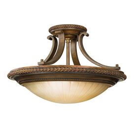 ΚΛΑΣΣΙΚΆ ΦΩΤΙΣΤΙΚΆ > ELSTEAD LIGHTING  > ΟΡΟΦΉΣ > KELHAM HALL 2 LIGHT SEMI-FLUSH LIGHT - FIRENZE GOLD/BRITISH BRONZE FEISS - ΟΡΟΦΉΣ ΦΩΤΙΣΤΙΚΆ 