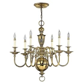 ΚΛΑΣΣΙΚΆ ΦΩΤΙΣΤΙΚΆ >  ELSTEAD LIGHTING  > ΚΡΕΜΑΣΤΌ ΟΡΟΦΉΣ > CAMBRIDGE 6 LIGHT CHANDELIER - BURNISHED BRASS HINKLEY - ΚΡΕΜΑΣΤΆ ΦΩΤΙΣΤΙΚΆ
