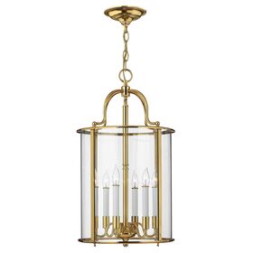 ΚΛΑΣΣΙΚΆ ΦΩΤΙΣΤΙΚΆ > ELSTEAD LIGHTING  > ΦΑΝΆΡΙ ΦΩΤΙΣΜΟΎ> GENTRY 6 LIGHT LARGE PENDANT - POLISHED BRASS HINKLEY - ΦΑΝΆΡΙΑ ΦΩΤΙΣΜΟΎ
