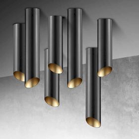 ΜΟΝΤΈΡΝΑ ΦΩΤΙΣΤΙΚΆ ΜΊΝΙΜΑΛ > ΟΡΟΦΉΣ >  CEILING LIGHT DIAMETER 6 CM HEIGHT 25 CM  ALUMINIUM GU10, LED  01140-17 - ΣΠΟΤ ΤΟΊΧΟΥ