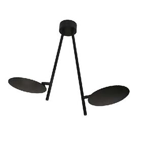 ΜΟΝΤΈΡΝΑ ΦΩΤΙΣΤΙΚΆ ΜΊΝΙΜΑΛ > ΟΡΟΦΉΣ >  CEILING LIGHT  01422 2-LIGHTS HEIGHT: 42 CM MATERIAL: ALUMINIUM AND ACRYLIC - ΜΟΝΤΈΡΝΑ ΦΩΤΙΣΤΙΚΆ