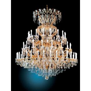 CHANDELIER CRYSTAL V53-590-48L-D180