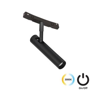 ΑΡΧΙΤΕΚΤΟΝΙΚΌΣ ΦΩΤΙΣΜΌΣ, MAGNETIC CURVY, ΣΠΟΤ ΓΙΑ ΚΥΡΤΉ ΜΑΓΝΗΤΙΚΉ ΡΆΓΑ  ΜΑΎΡΟ MAGNETIC, D:27, H:178 - ΡΆΓΕΣ & ΣΠΟΤ
