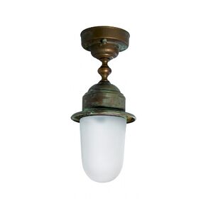 ΠΑΡΑΔΟΣΙΑΚΆ ΦΩΤΙΣΤΙΚΆ > VINTAGE RETRO ΙΤΑΛΙΚΆ > ΟΡΟΦΉΣ > APPLIQUE FIACCOLA OT. ANT-RAM V.OPALE  W:145MM   H:320MM  1XE27  220V  IP44 - ΟΡΟΦΉΣ ΦΩΤΙΣΤΙΚΆ 