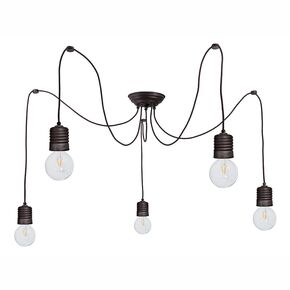 ΠΑΡΑΔΟΣΙΑΚΆ ΦΩΤΙΣΤΙΚΆ > VINTAGE RETRO ΙΤΑΛΙΚΆ > ΟΡΟΦΉΣ > LAMPADARIO 5 LUCI OTTONE BRU-ANT - 3085.BA - ΟΡΟΦΉΣ ΦΩΤΙΣΤΙΚΆ 