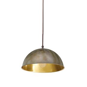 TRADITIONAL LAMPS > VINTAGE RETRO ITALIAN > SINGLE LAMPS > SOSP. OTT. ANT-RAM CON INTERNO .VS 1XE27 220V IP20 - PENDANT LIGHTS