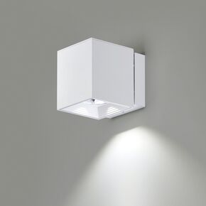 LED WALL LIGHT 1 X 9,3 W DIMABLE WHITE LACQUER