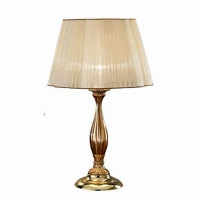 TABLE LAMPS FRENCH GOLD D. 65CM,   H. 55CM,   SP. 36CM,   BULBS 5XE14