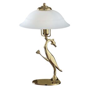 TABLE LAMPS GOLD PLATED D. 60CM,   H. 50CM,   BULBS 3XE27