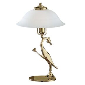 TABLE LAMPS GOLD PLATED D. 80CM,   H. 63CM,   BULBS 8XE14+2XE27