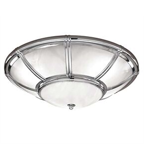 CLOSE TO CEILING OLD SILVER D. 60CM,   H. 20CM,   BULBS 6XE14