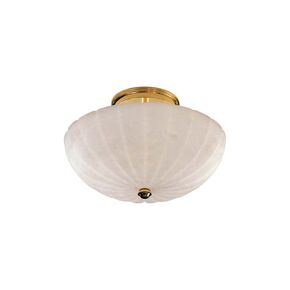 CLOSE TO CEILING GOLD PLATED D. 40CM,   H. 20CM,   BULBS 3XE14