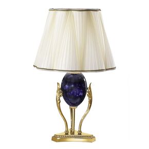 TABLE LAMPS GOLD PLATED D. 88CM,   H. 55CM,   BULBS 8XE14
