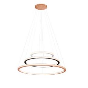 INTERIOR > MODERN MINIMAL LIGHTING > CEILING PENDANTS > SET 40 60 80 138 W LED, 3000K, 11000 LM 01381-07 - PENDANT LIGHTS