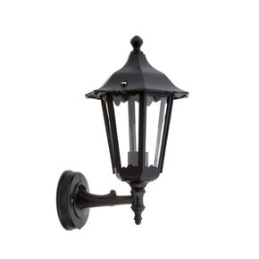 ALUMINUM LANTERNS > ALUMINUM APPLIQUES 3201- 2 BLACK TOP - LIGHTING LANTERNS