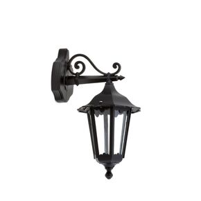 ALUMINUM LANTERNS > ALUMINUM APPLIQUES 3203- 1 BLACK BOTTOM - LIGHTING LANTERNS