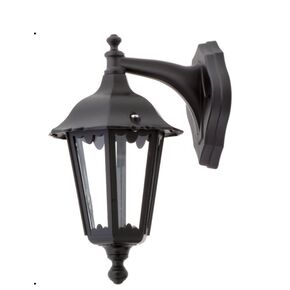 ALUMINUM LANTERNS > ALUMINUM APPLIQUES 3211- 1 BLACK BOTTOM - LIGHTING LANTERNS