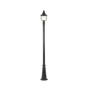 ALUMINUM HEADLAMPS > ALUMINUM HEAD & COLUMN 8156_323-200 BLACK - FLOOR LIGHTS
