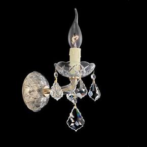 CRYSTAL SCONCE  V53-504W-1 - WALL LIGHTS